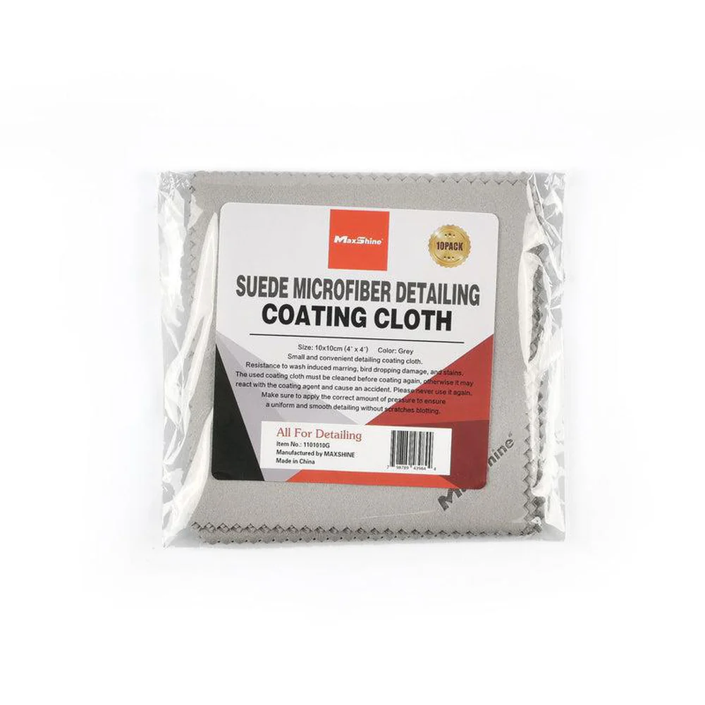 Maxshine Suede Microfibre Ceramic Coating Cloth - 10 Pack - Image 3