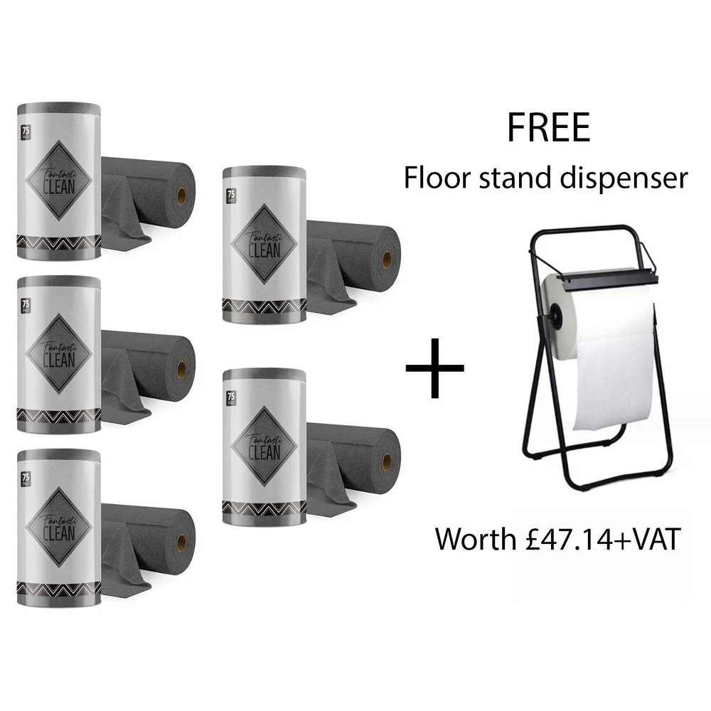 NEW Fantasticlean microfibre cloth on roll (75 pcs) - Image 9