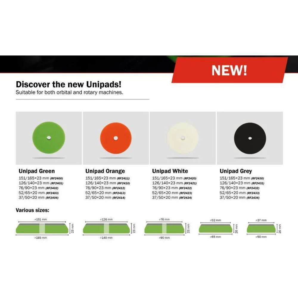 NEW Unipad Anthracite Compounding Pad - Image 3